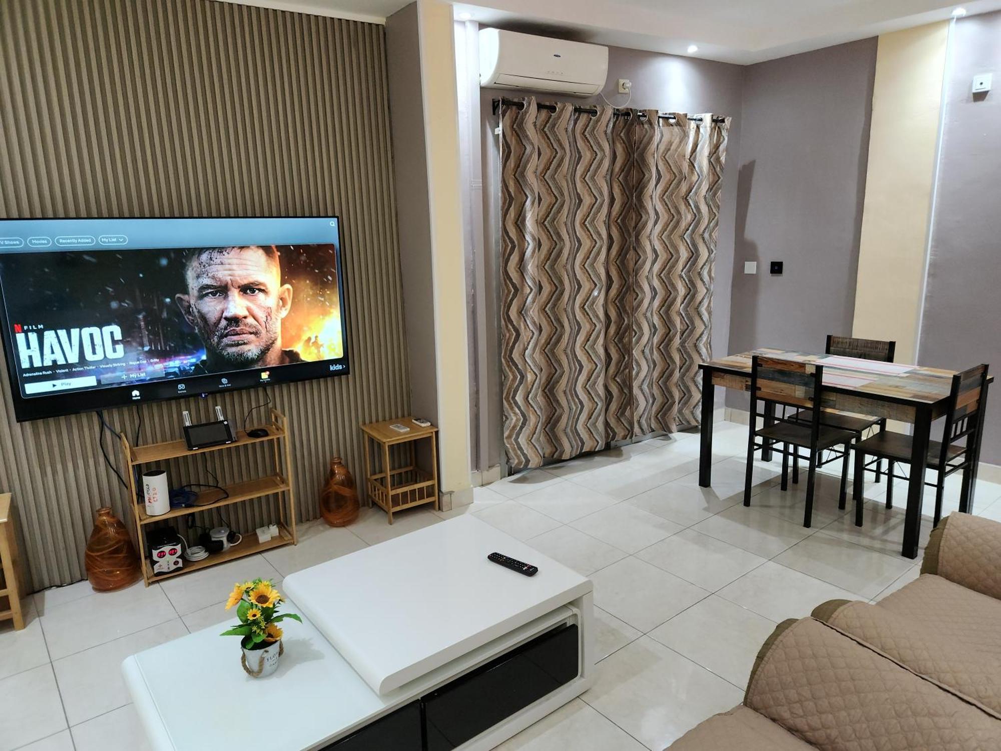 Meuble 1Ch 2E Ch Dispo Avec Un Supplement E1D Apartment Douala Bagian luar foto